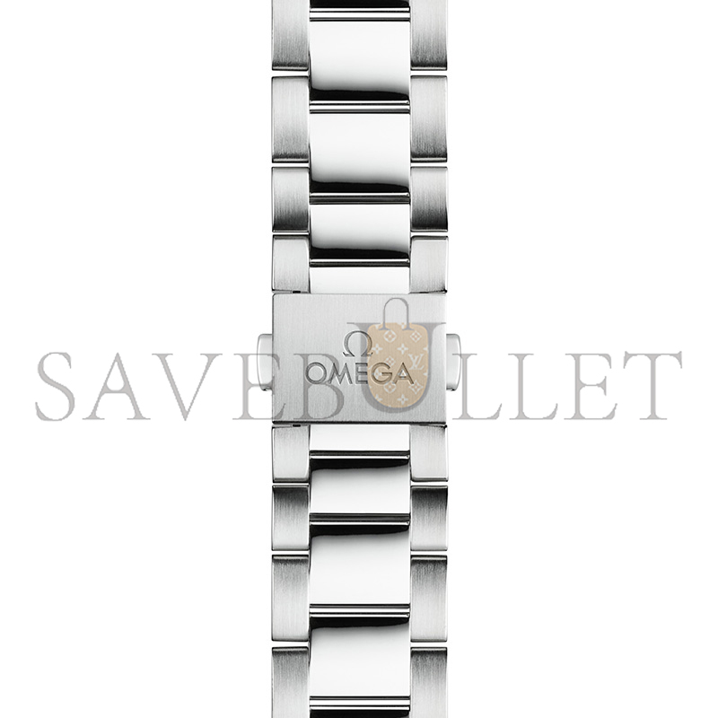 0me*ga seamaster aqua terra 150m 28 mm, steel on steel 220.10.28.60.54.001